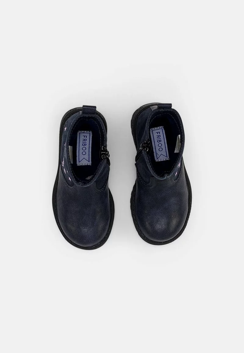 Friboo LEATHER BOOTIES - Stiefelette - Dark Grey, Kinder – Bild 4