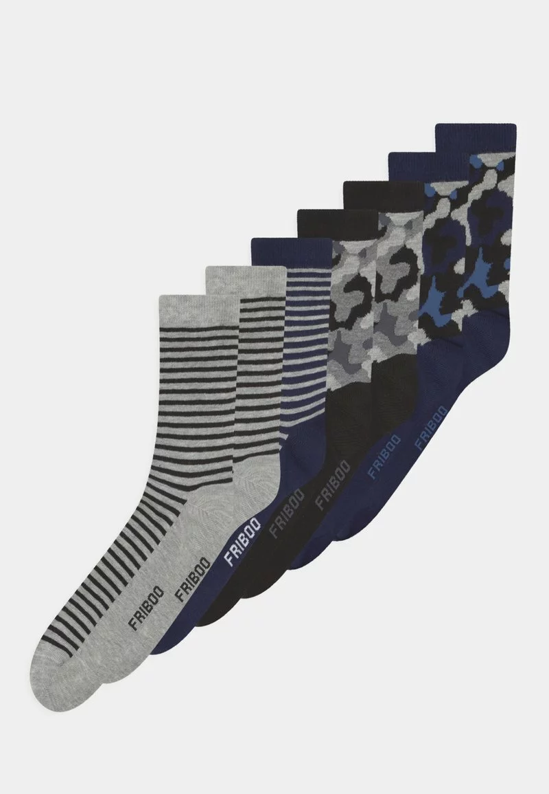 Friboo 7 PACK - Socken - Black/blue/grey, Kinder