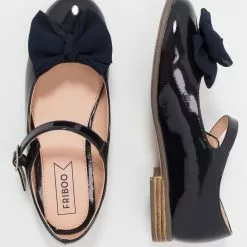 Friboo Riemchenballerina - Dark Blue, Kinder