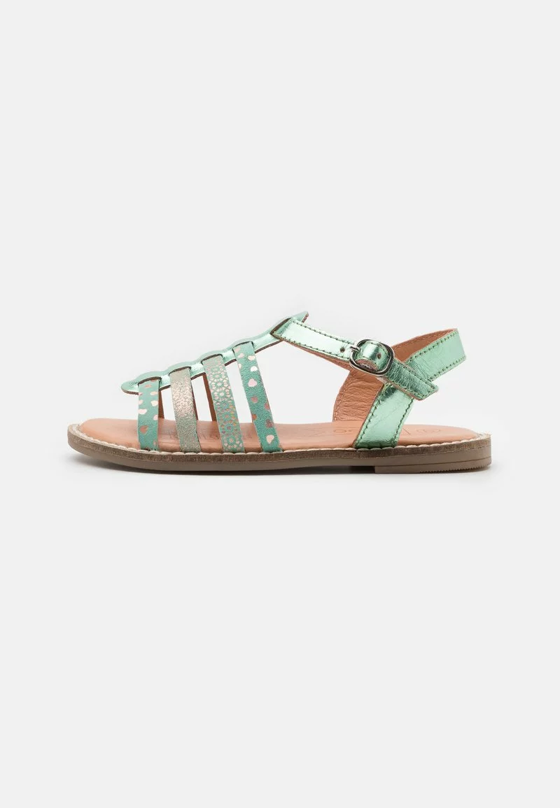 Friboo LEATHER - Riemensandalette - Mint, Kinder