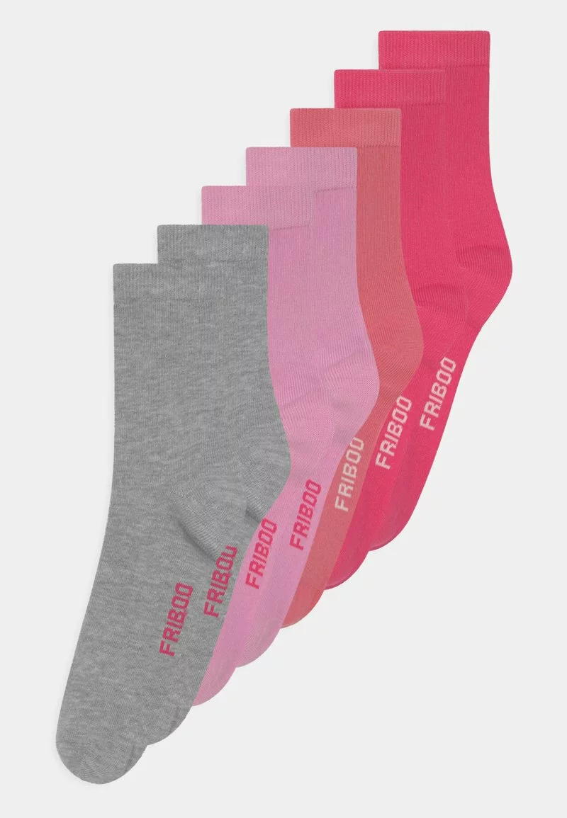 Friboo 7 PACK - Socken - Grey/pink/purple, Kinder