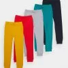 Friboo 5 PACK - Jogginghose - Red/light Grey/ochre, Kinder