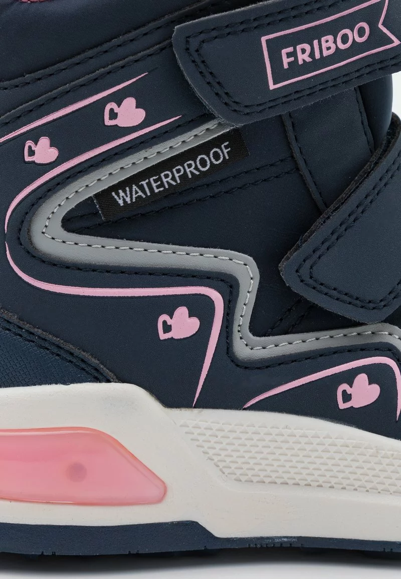 Friboo Snowboot/Winterstiefel - Dark Blue, Kinder – Bild 6