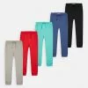 Friboo BASIC BOYS SWEATPANTS 5 PACK - Jogginghose - Multi-coloured, Ochre, Red, Kinder