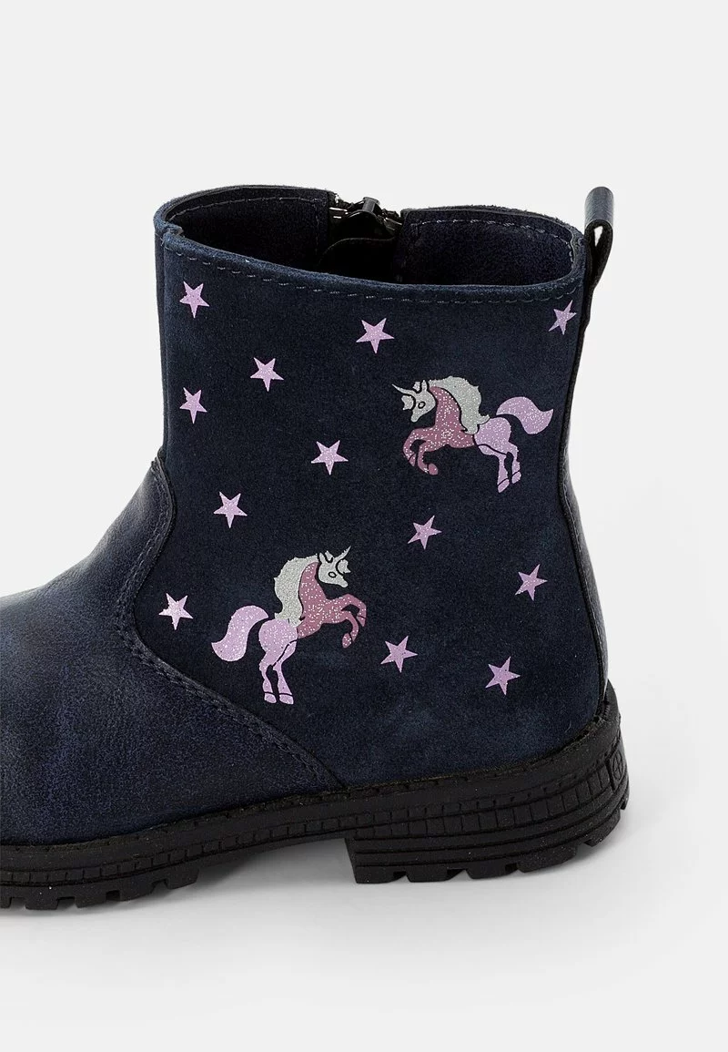 Friboo LEATHER BOOTIES - Stiefelette - Dark Grey, Kinder – Bild 6