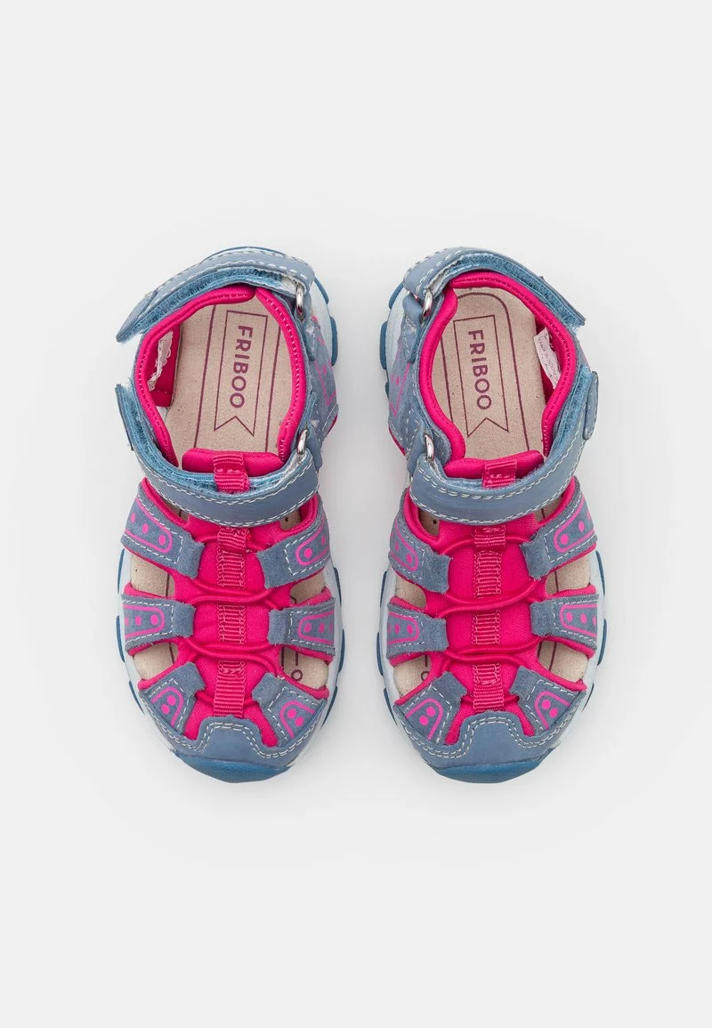 Friboo LEATHER - Trekkingsandale - Dark Blue, Kinder – Bild 4