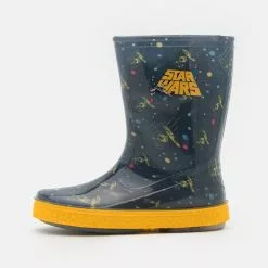 Friboo STAR WARS - WELLIES - Gummistiefel - Dark Blue/yellow, Unisex