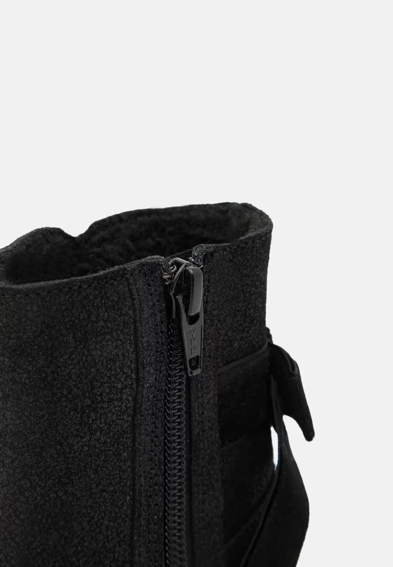 Friboo LEATHER - Snowboot/Winterstiefel - Black, Kinder – Bild 6