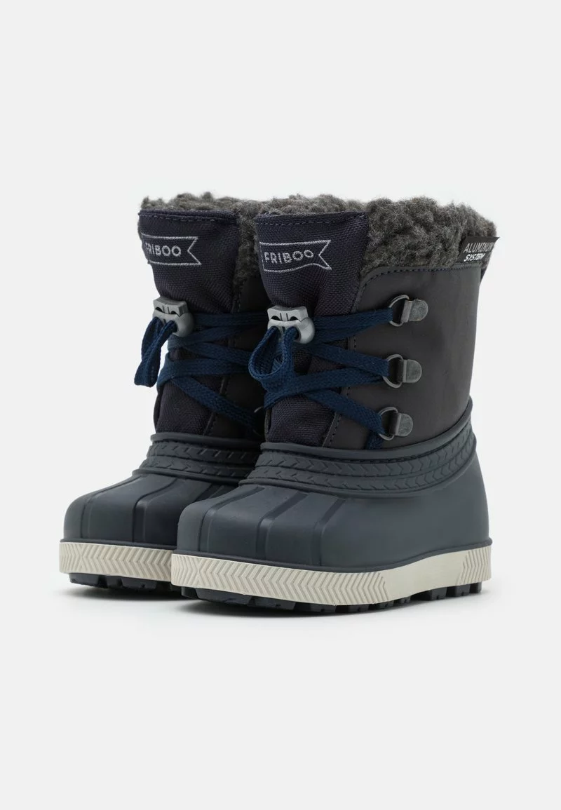 Friboo Snowboot/Winterstiefel - Dark Blue, Kinder – Bild 2