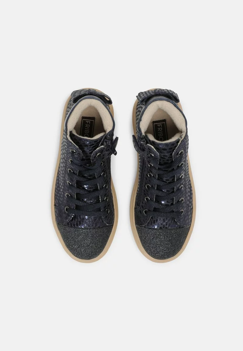 Friboo LEATHER - Sneaker Low - Dark Blue, Kinder – Bild 4