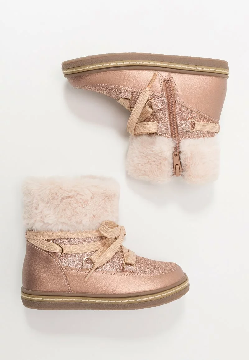 Friboo Schnürstiefelette - Rose Gold, Kinder