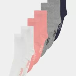Friboo 7 PACK - Socken - White/pink/grey, Kinder