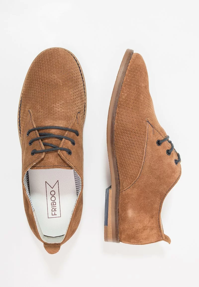 Friboo LEATHER - Schnürer - Brown, Kinder