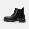 Friboo LEATHER BOOTIES - Stiefelette - Black, Kinder